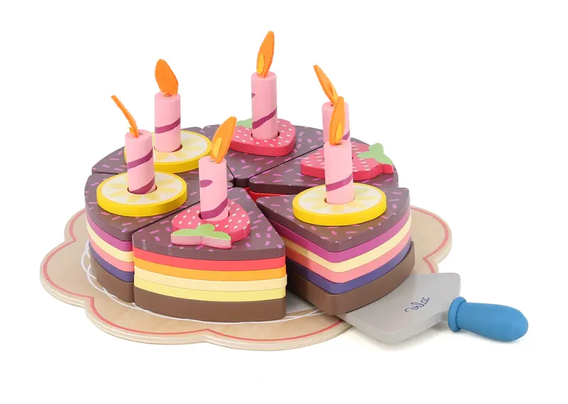 Gros gâteau d'anniversaire