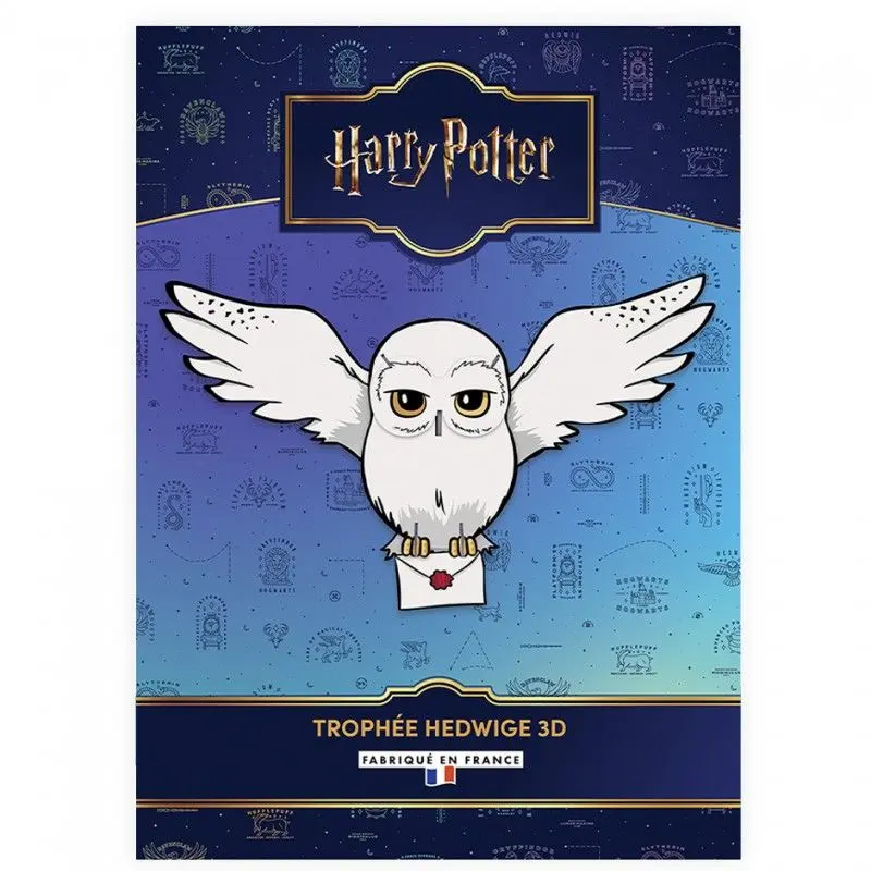 Harry Potter trophée hedwige 3d
