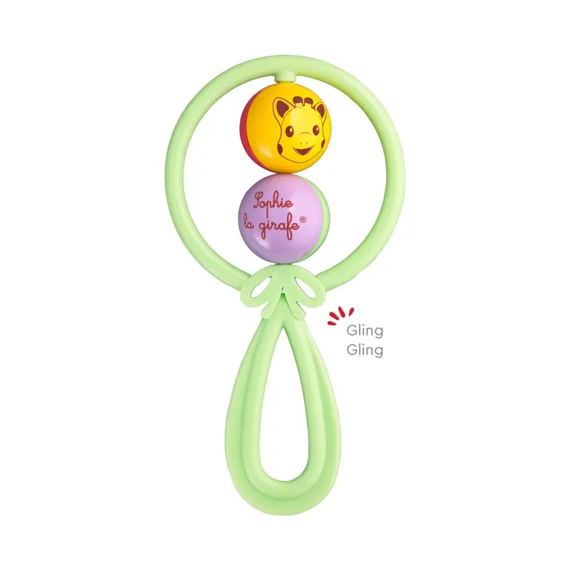Hochet 2 boules Sophie la girafe