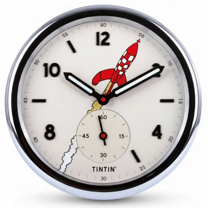 Horloge Lune argentée