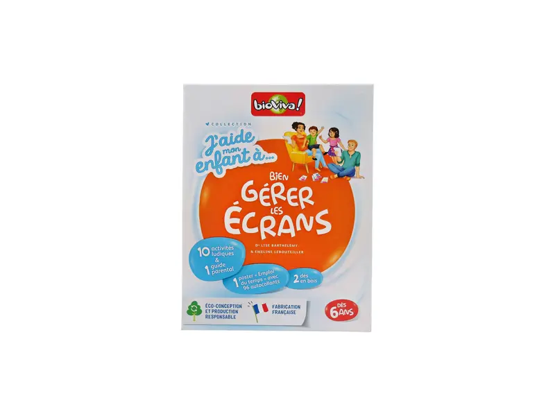 J'aide mon enfant à bien gérer les écrans
