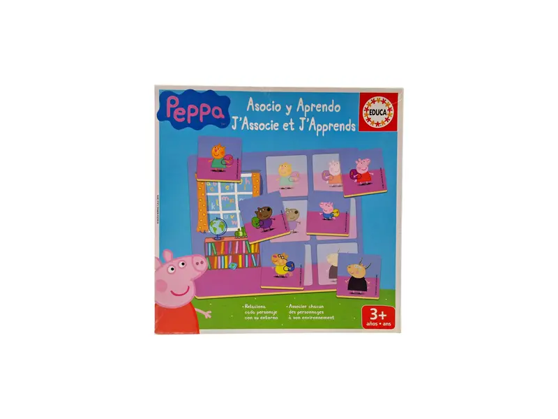 J'associe et j'apprends - Peppa Pig