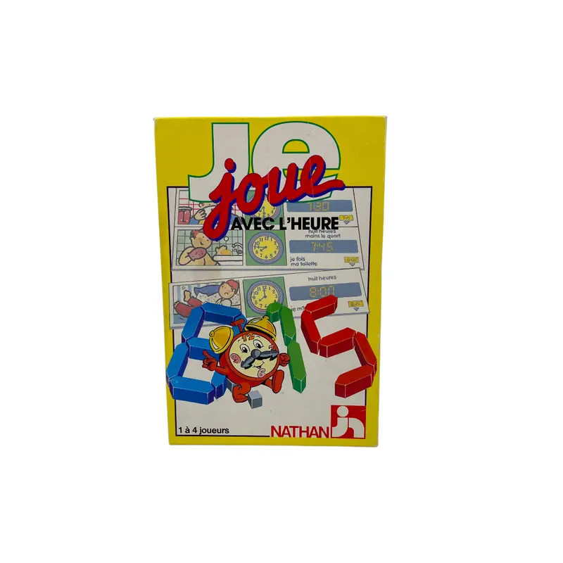 Je joue avec l'heure- Édition 1987