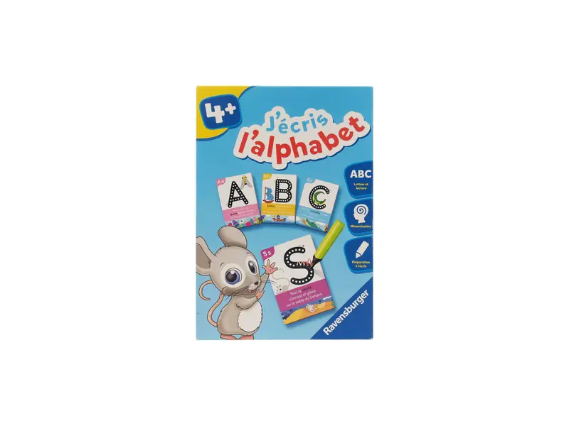 J'écris l'alphabet- Édition 2018
