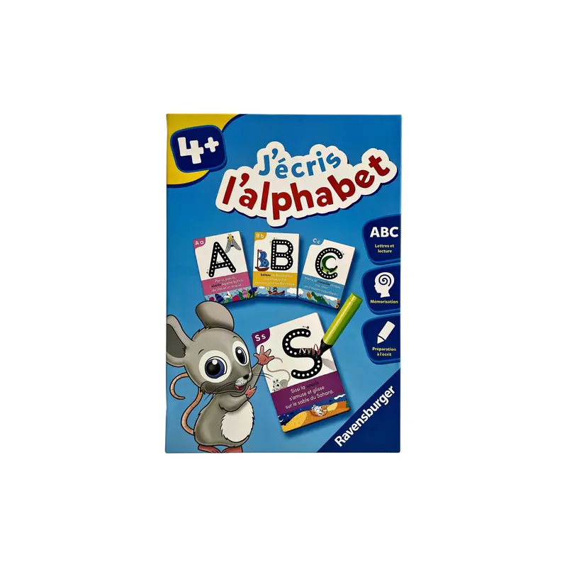 J'écris l'alphabet- Édition 2018