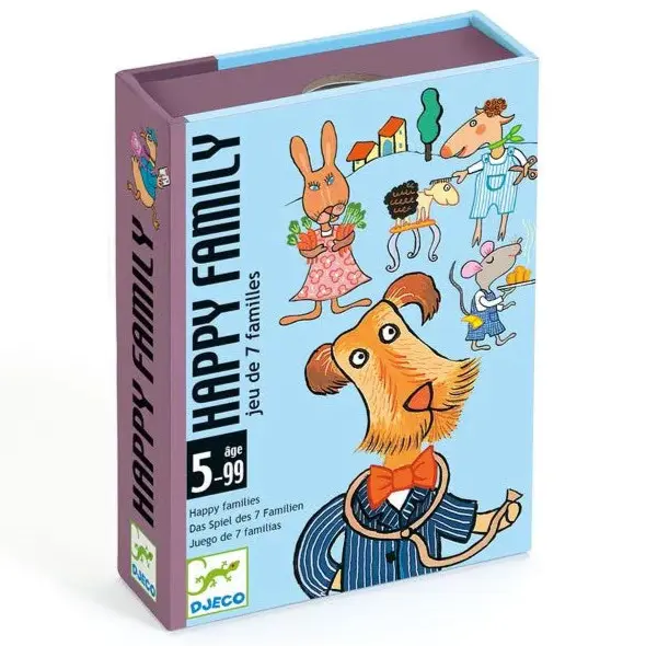 Jeu de 7 familles Happy Family
