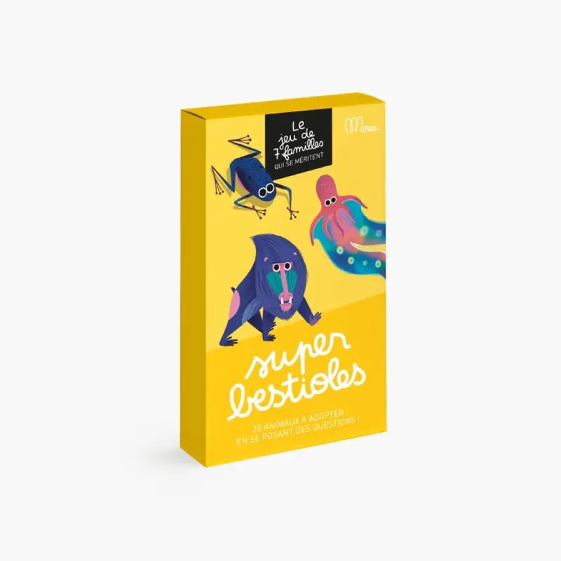 Jeu de 7 Familles "Super Bestioles" - Minus