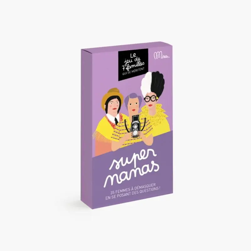 Jeu de 7 Familles "Super Nanas" - Minus