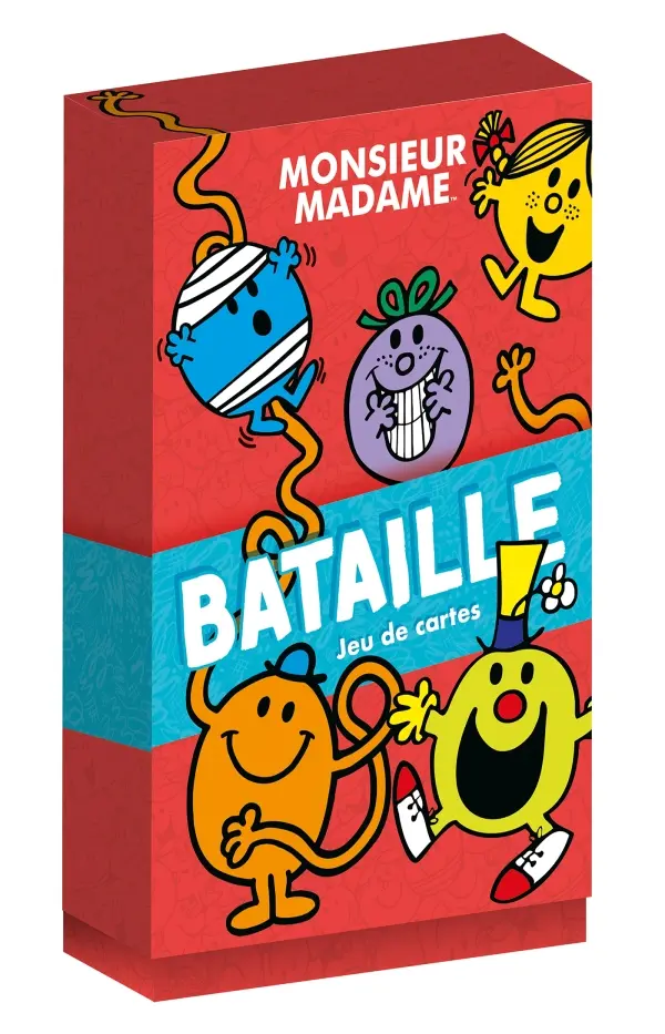 Jeu de bataille Monsieur Madame - cartes pour enfants