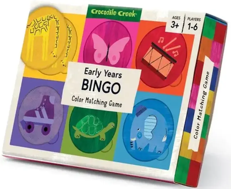 Jeu de bingo des couleurs