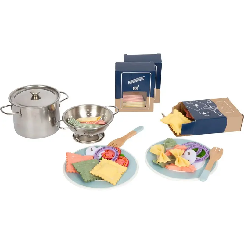 Jeu de cuisine pâtes en feutre