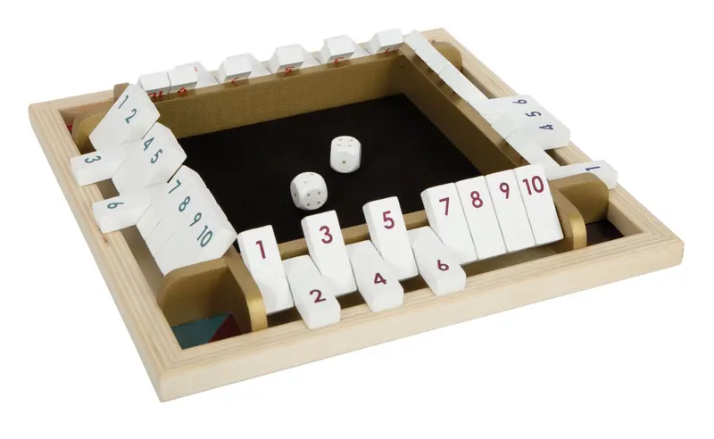 Jeu de dés Shut The Box - Gold
