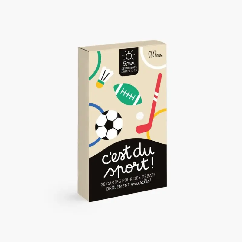 Jeu de Discussions "C'est du Sport" - Minus