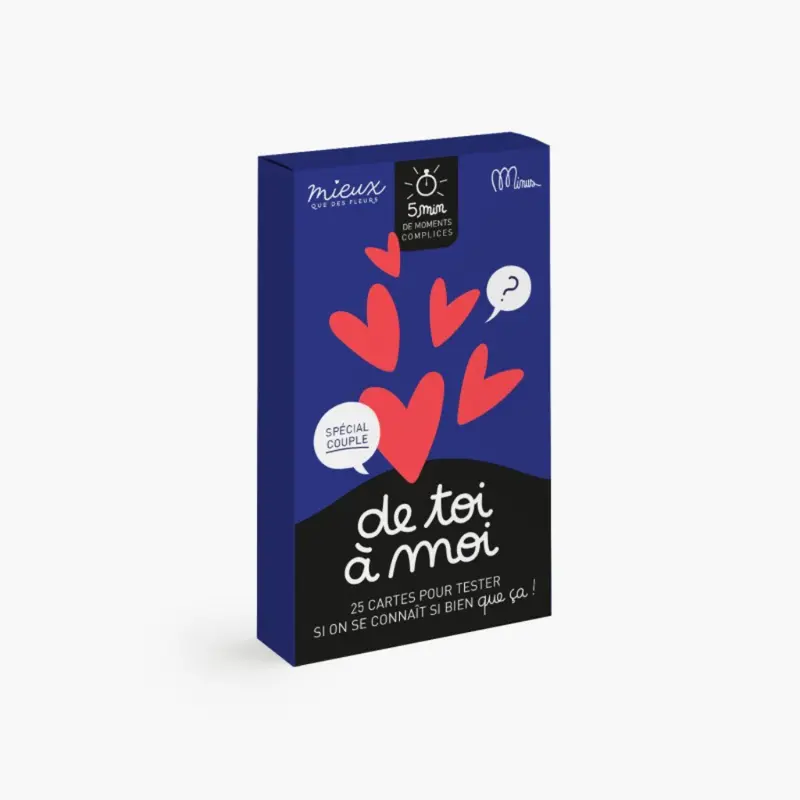 Jeu de Discussions "De Toi à Moi" - Minus