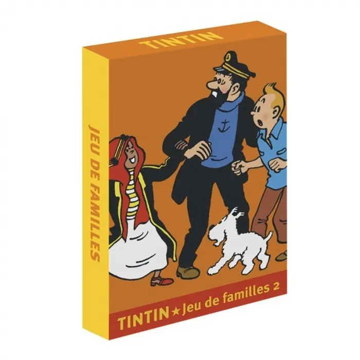 Jeu de familles Tintin - Personnages