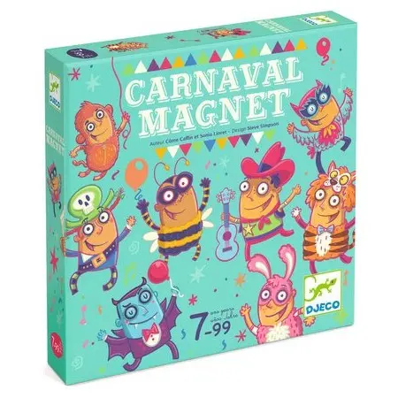 Jeu de logique magnétique Carnaval à l'aveugle