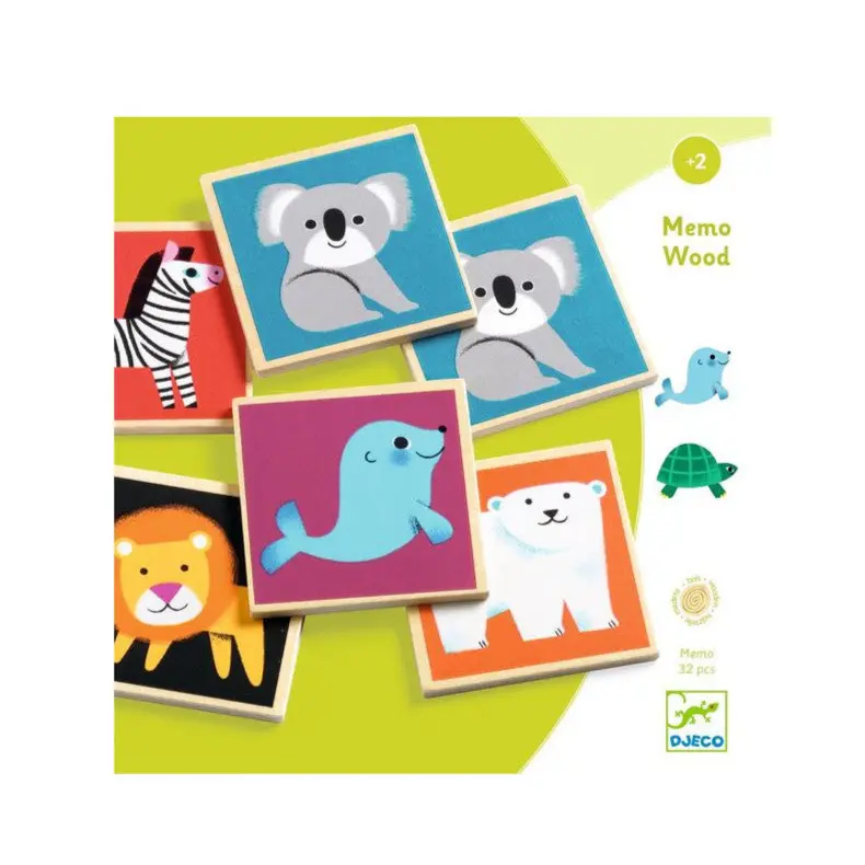 Jeu de Mémo Animaux Sauvages