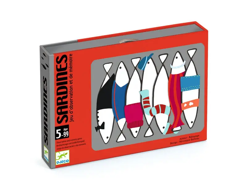 Jeu de mémoire Sardines