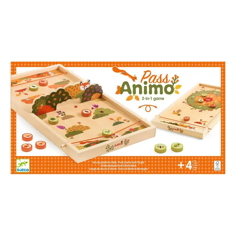 Jeu de palets et cible pass Animo - Jeu d'adresse