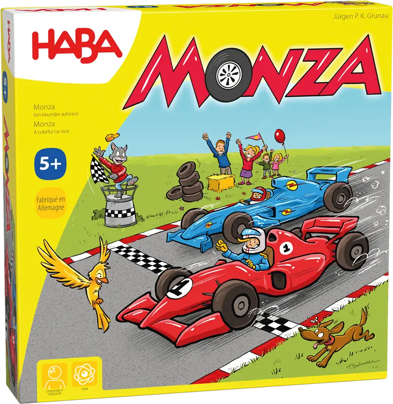 Jeu de société Monza - course de voitures