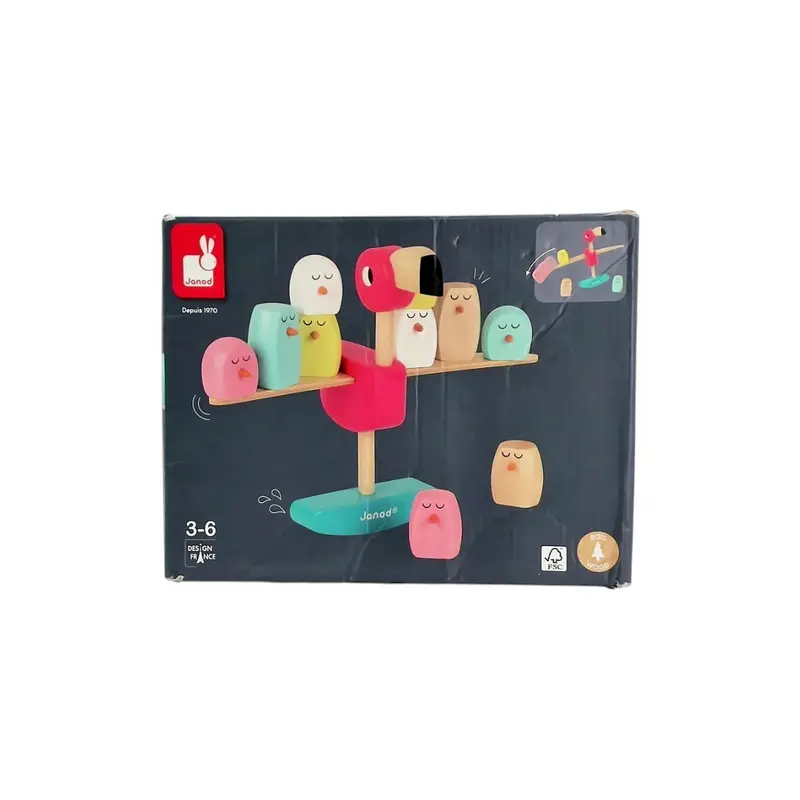 Jeu d'équilibre - Flamant rose Zigolos
