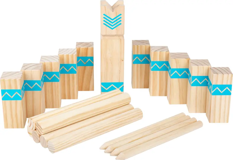 Jeu des vikings Kubb