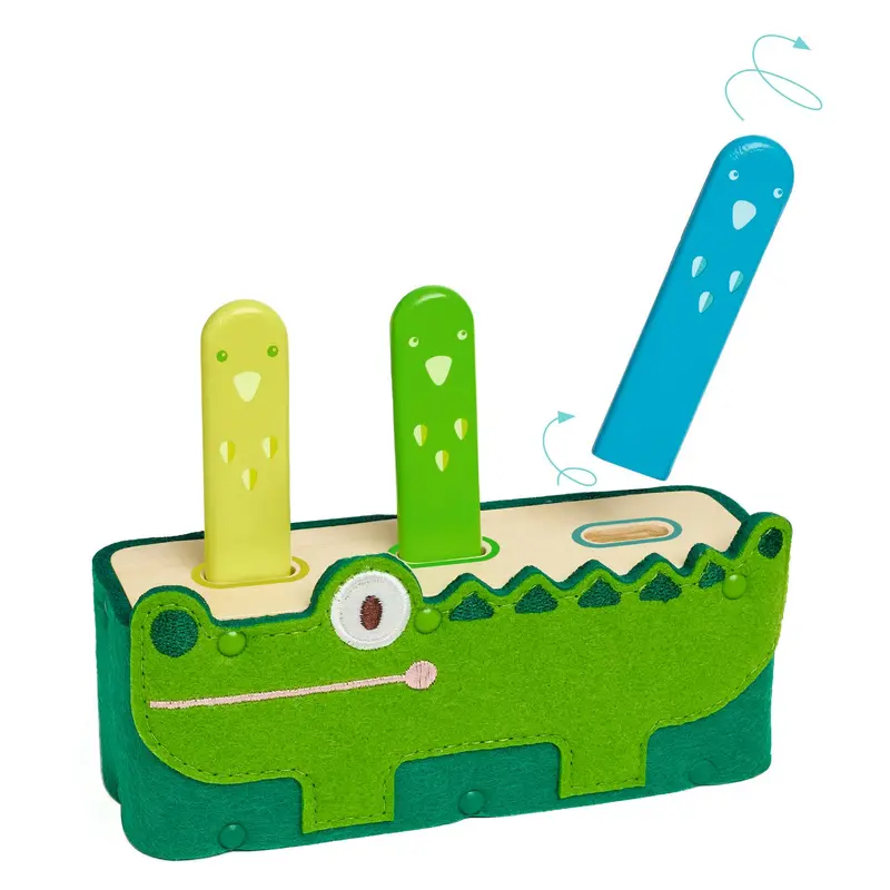 Jeu d'éveil SoftiPop crocodile