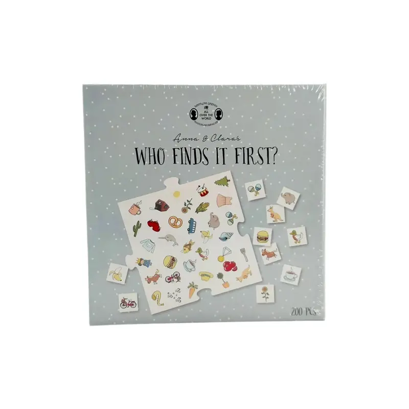 Jeu d'observation - Cherche et trouve - Who Finds It First