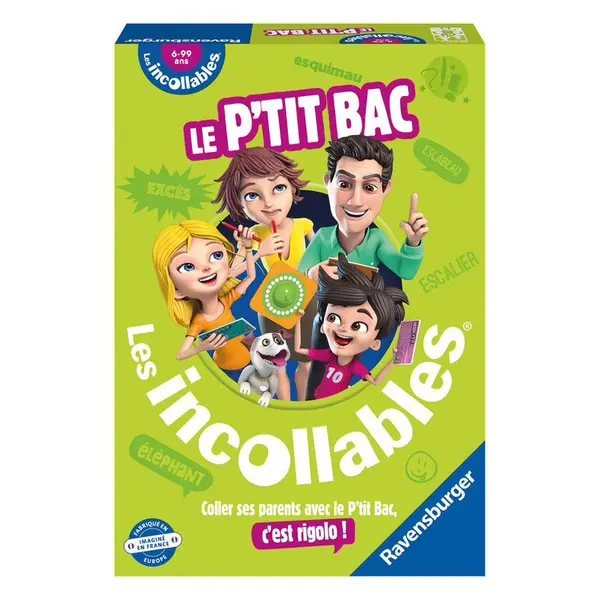 Jeu du Bac P'tit Bac Les Incollables - 140 catégories