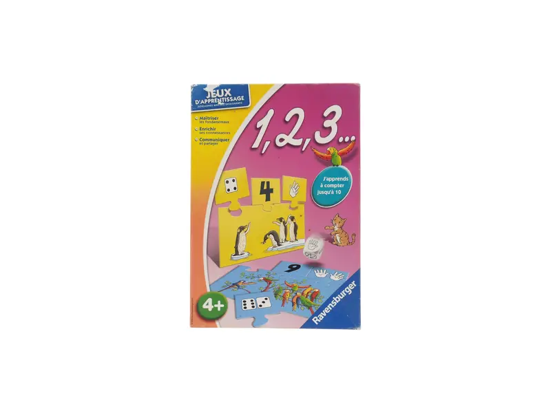 Jeux d'apprentissage - 1,2,3... J'apprends à compter jusqu'à 10- Édition 2009