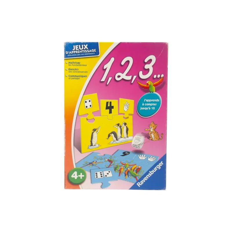 Jeux d'apprentissage - 1,2,3... J'apprends à compter jusqu'à 10- Édition 2009