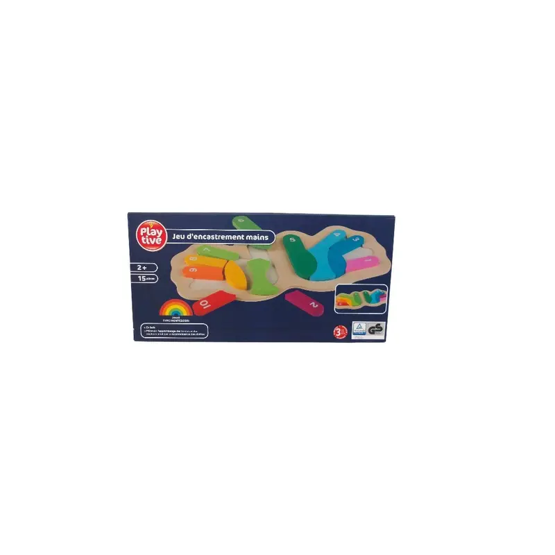 Jeux d'encastrement mains