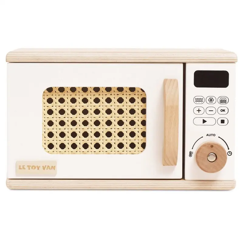 Jouet micro-ondes en bois