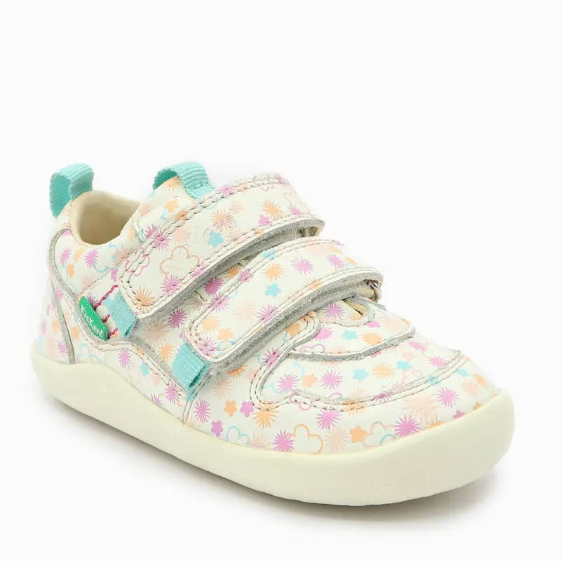 Kickers KickFrapy Blanc Fleurs