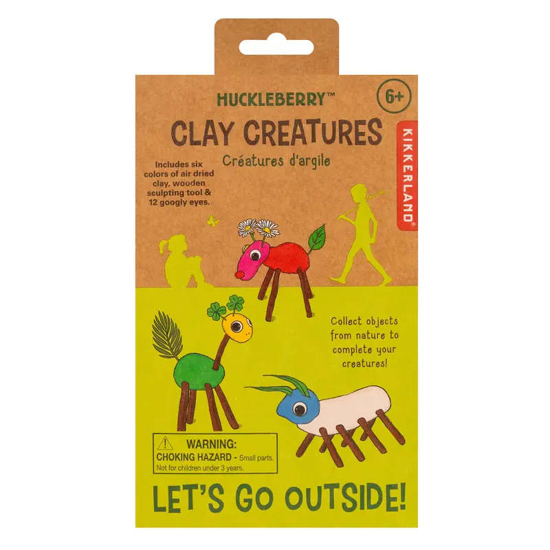 Kit créatures en argile autodurcissante - Jouet créatif 6+