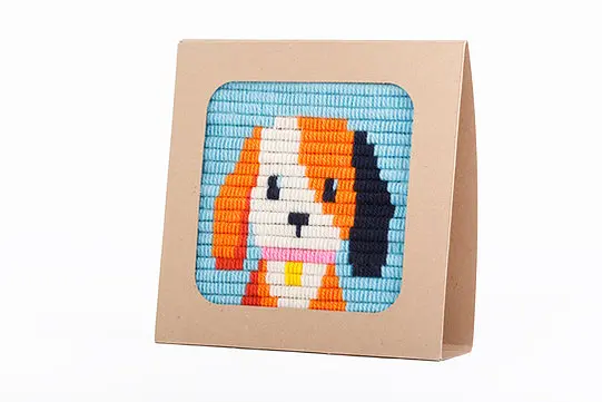 Kit de broderie Chiot Sozo