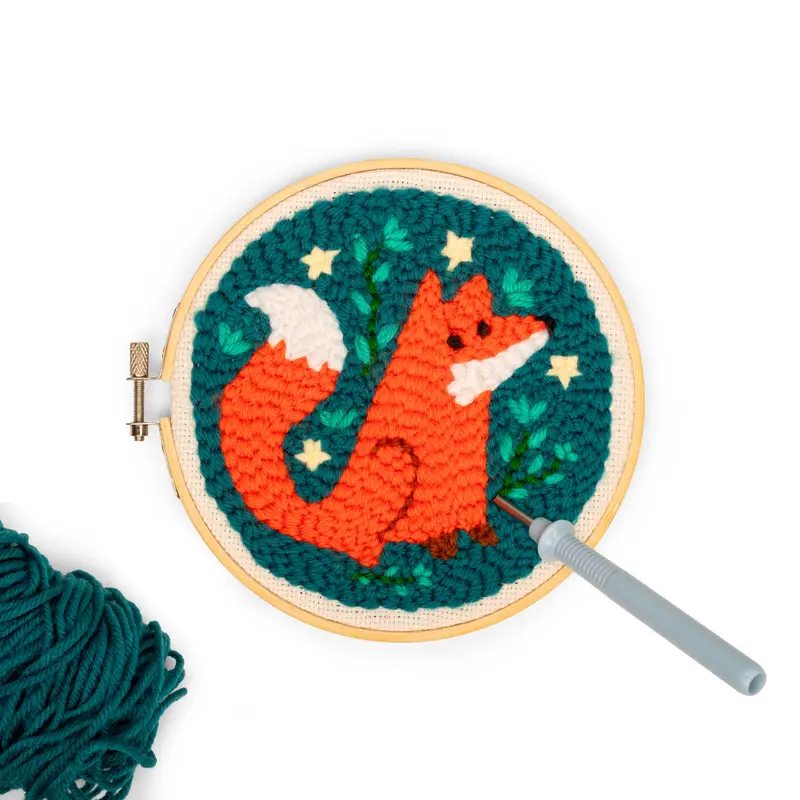 Kit de broderie renard