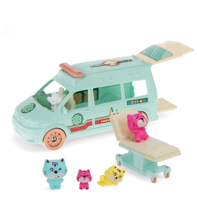 Kit de jeu - Ambulance des chatons