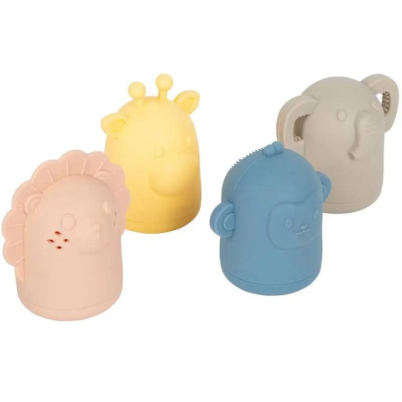 Kit de jouets de bain en silicone