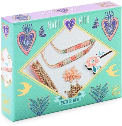Kit duo de bracelets Miyuki et Coeurs
