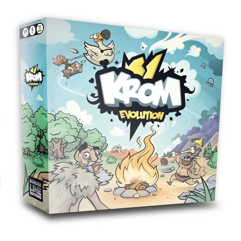 Krom - Jeu de société préhistorique 2-6 joueurs