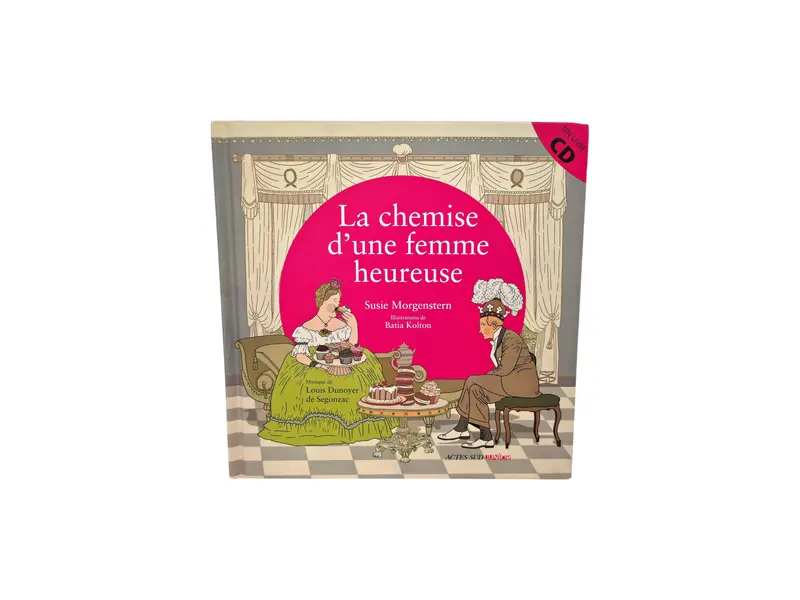 La chemise d'une femme heureuse
