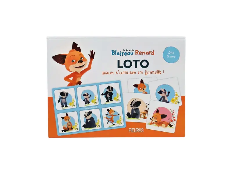 La Famille Blaireau Renard - Loto pour s'amuser
