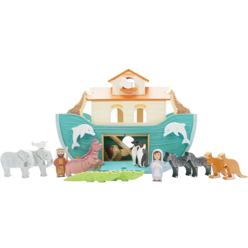 La grande Arche de Noé et ses animaux