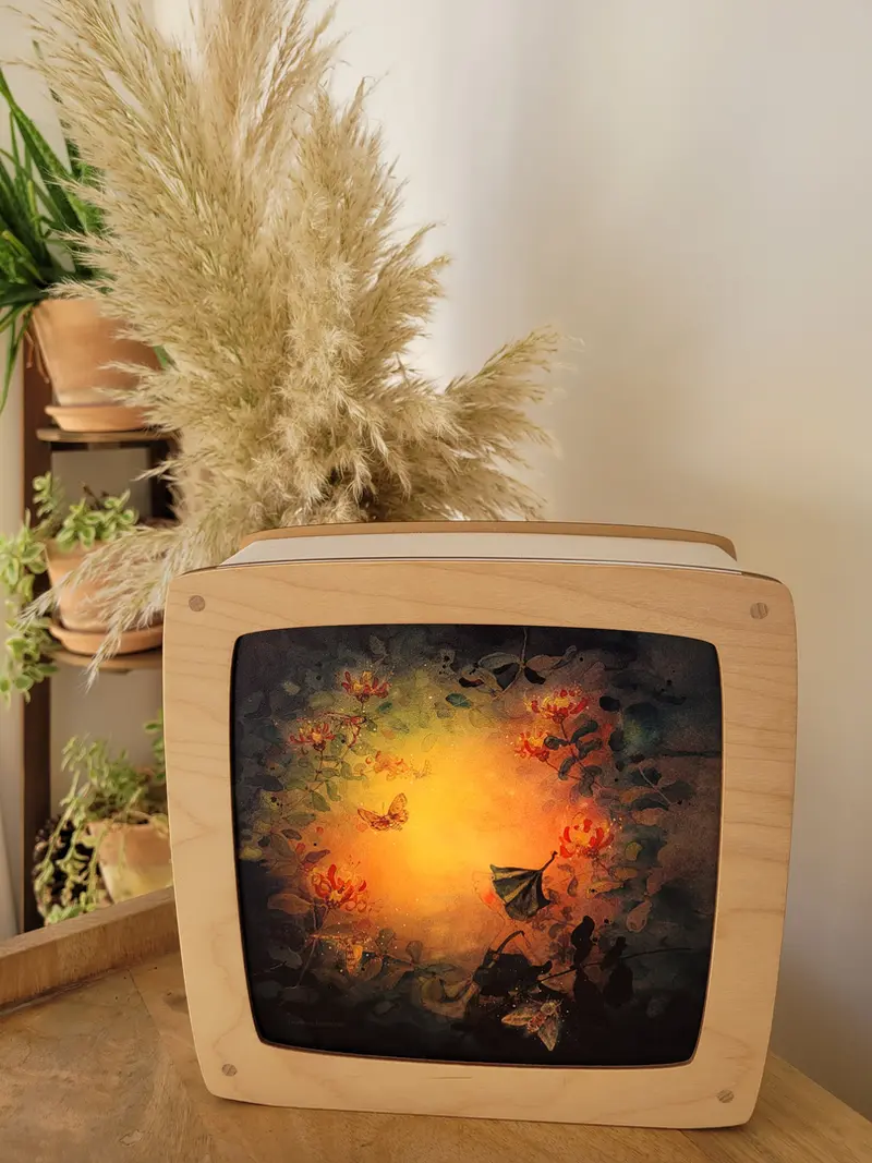 Lampe au fil des saisons - Luminae - Het Houtlokael