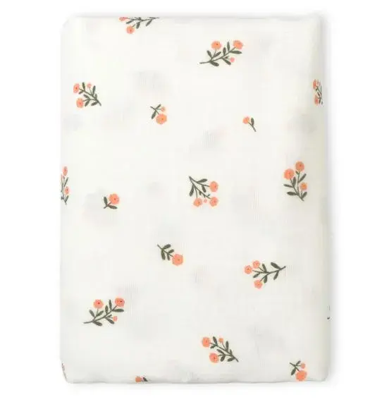 Lange XL en Coton Bio - Petites Fleurs