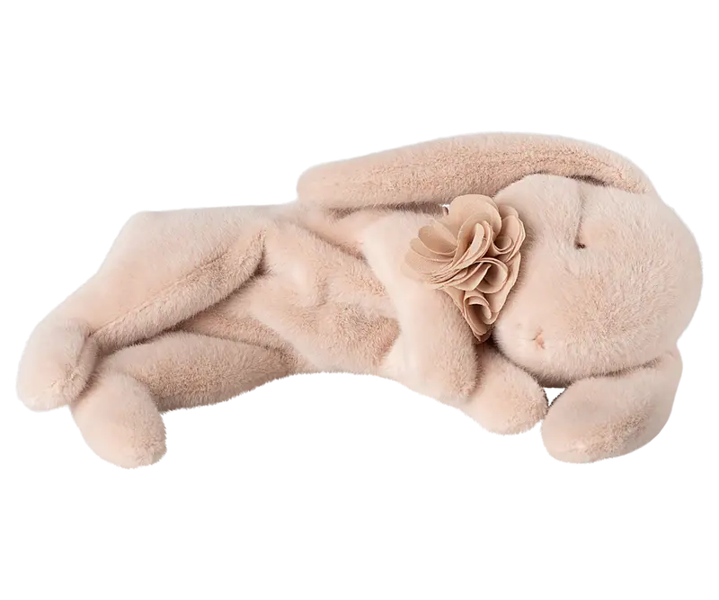 Lapin couché - Rose