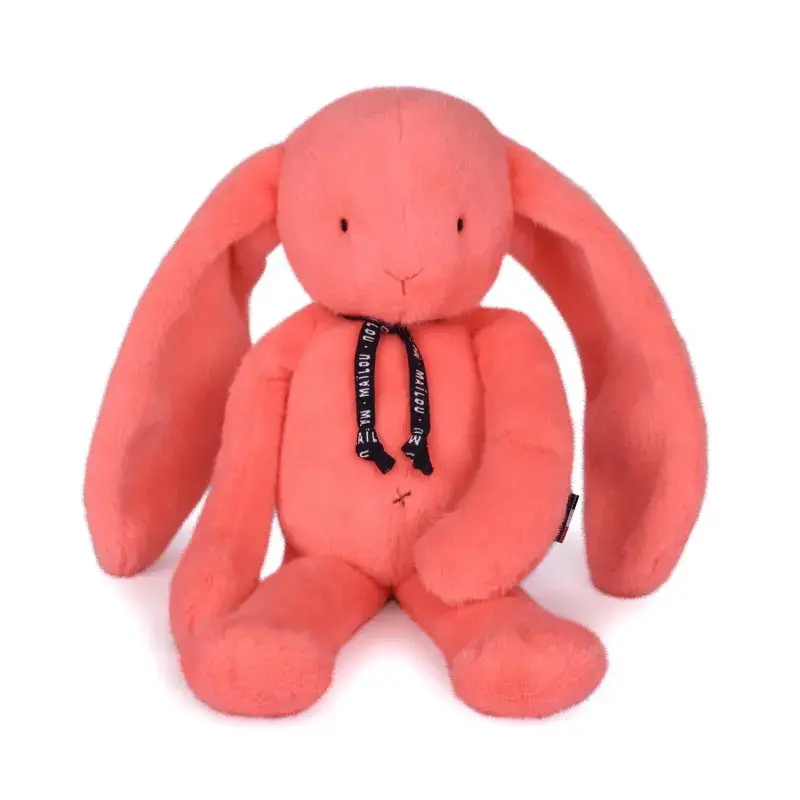 Lapin Méloé - Corail acidulé 37 cm