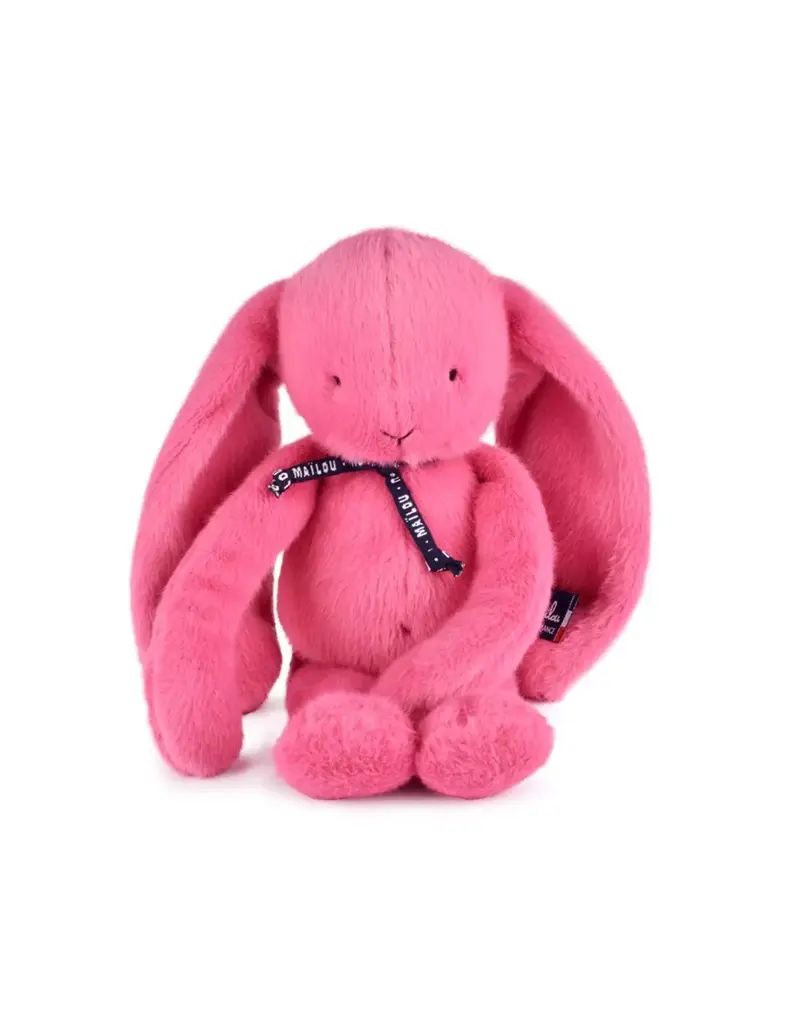 Lapin Méloé - Rose bubble gum 37cm