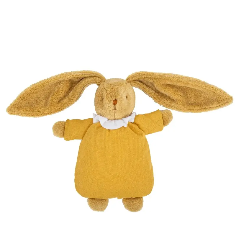 Lapin nid d’ange hochet Jaune curry